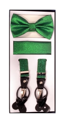 Hunter Green Suspender