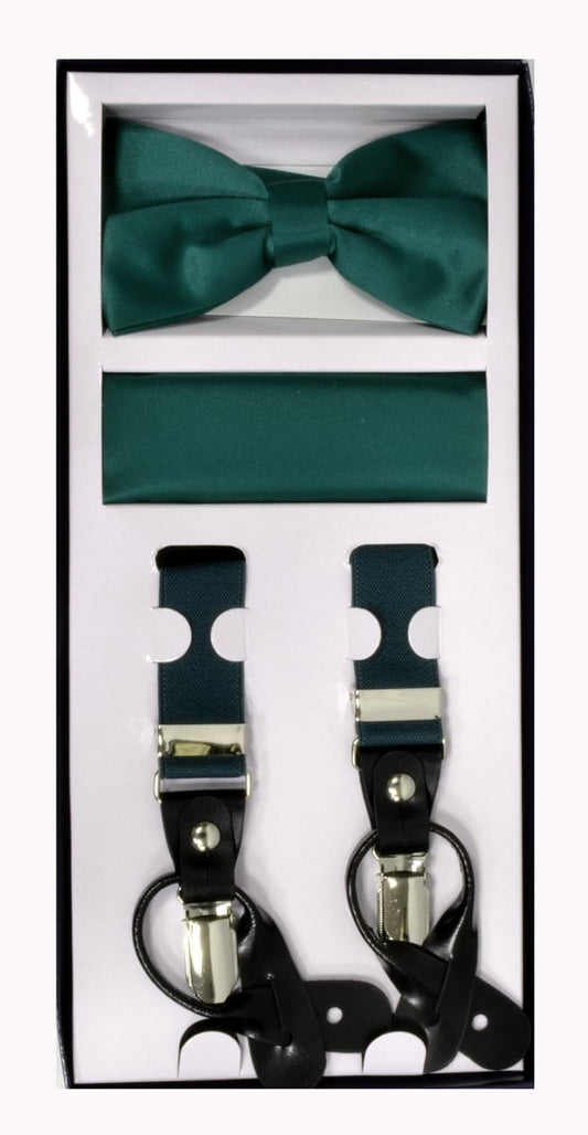 Hunter Green Suspender